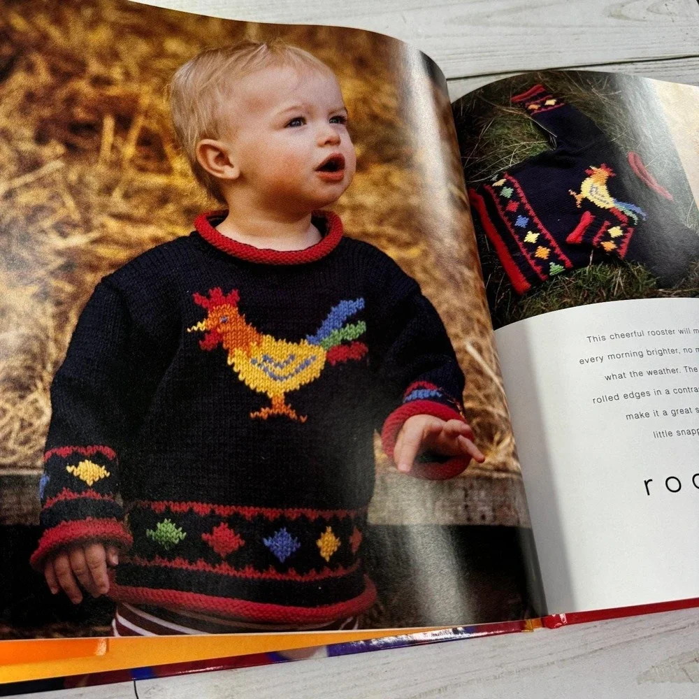 Animal Knits Zoë Mellor 2001 Children Toddler Handknit Patterns